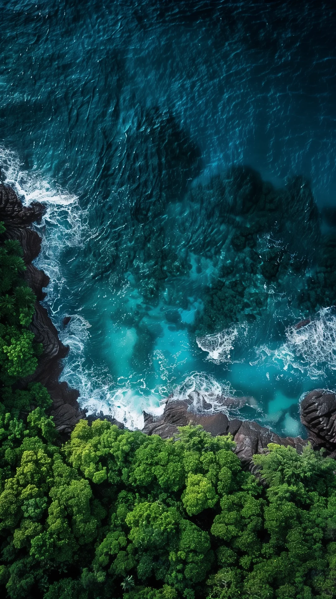 碧海绿野.超清壁纸