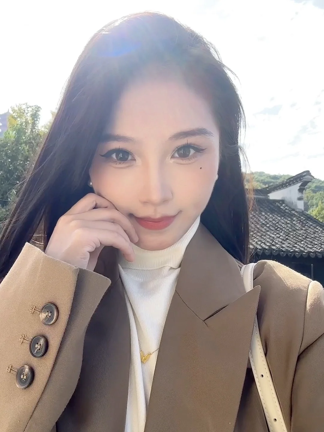 姐高一的时候也没想到自己会变成美女