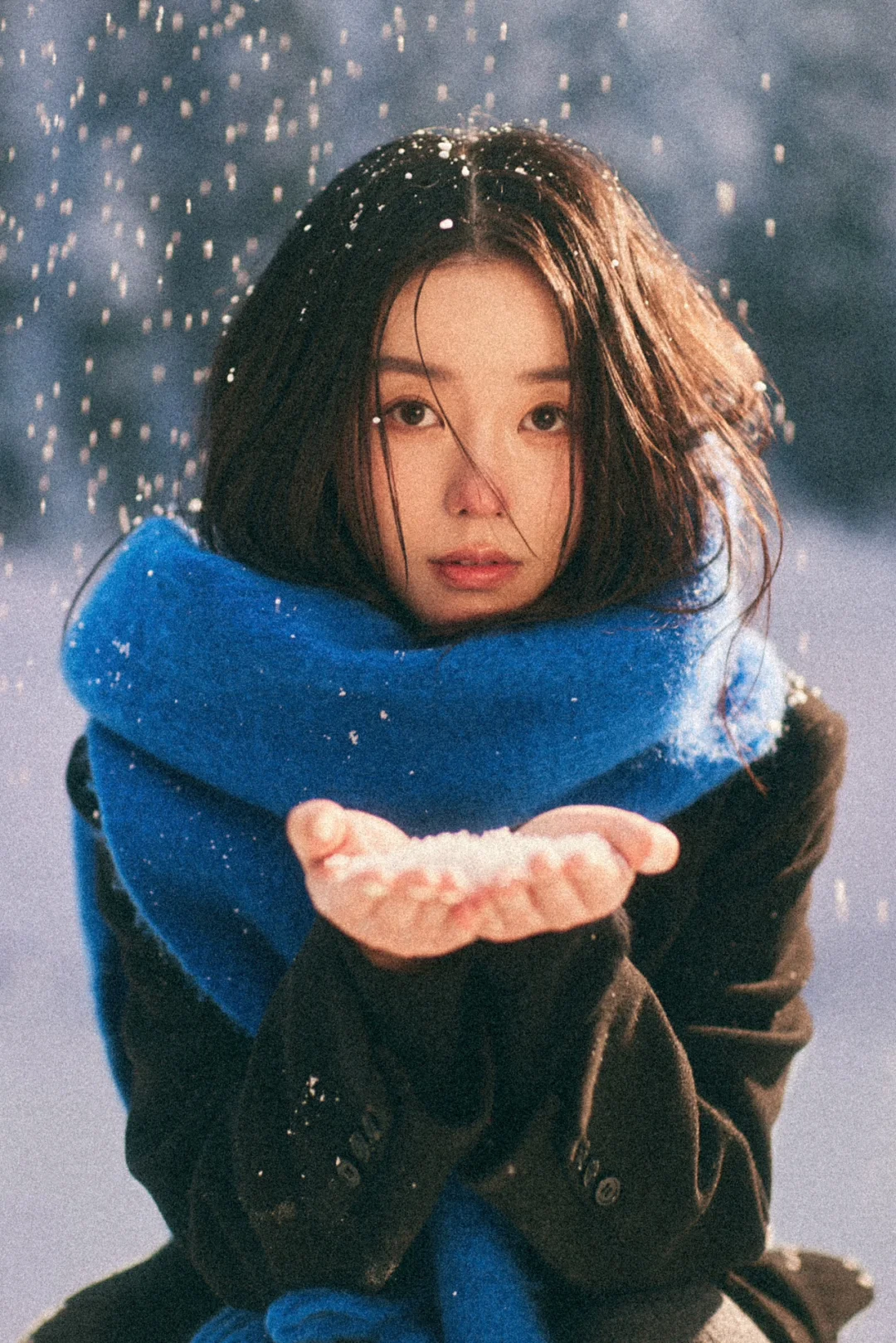 被拍成了日剧女主角 电影感写真我好爱❄️