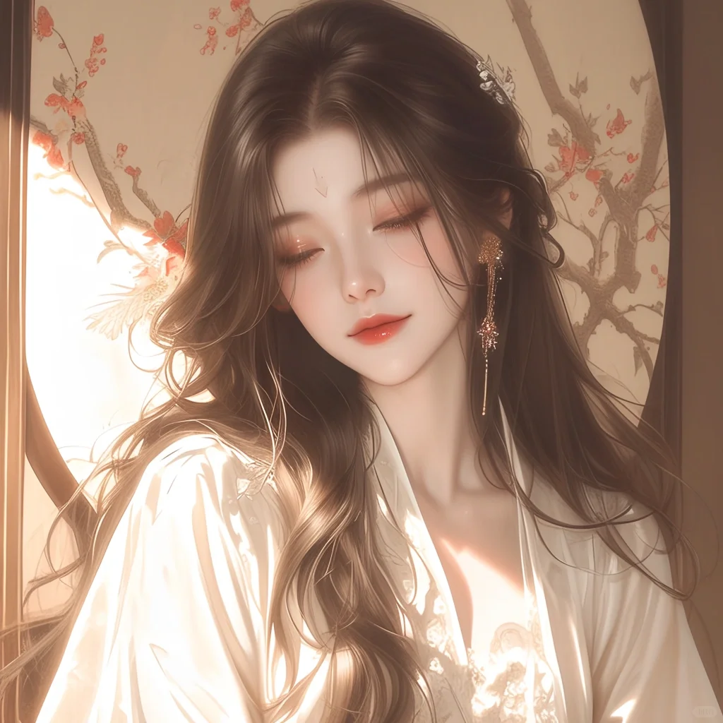 AI绘画｜古风温婉美人