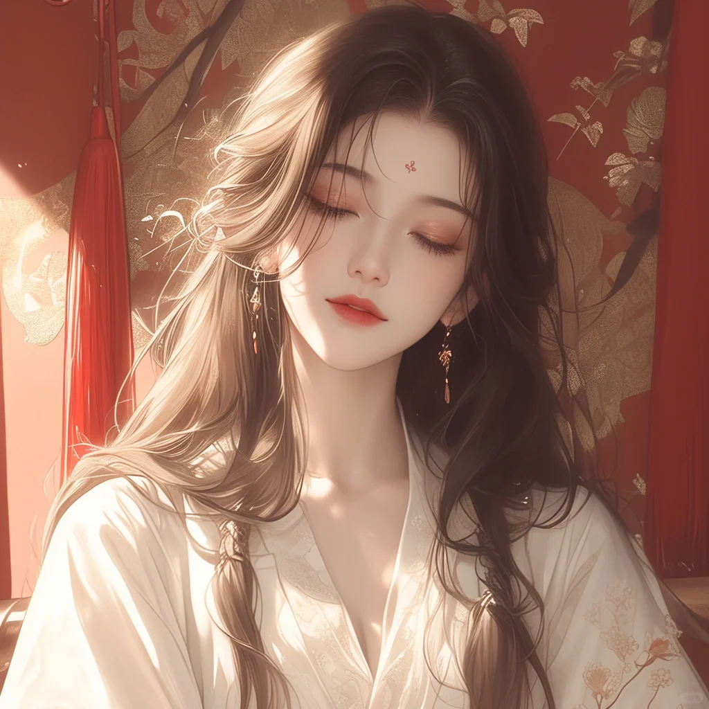 AI绘画｜古风温婉美人