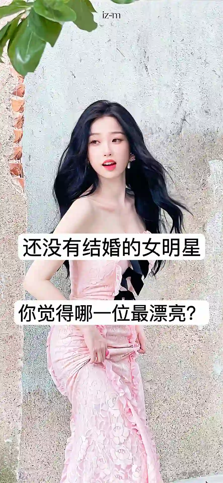 还没有结婚的女明星❗️❗️❗️哪位最漂亮???