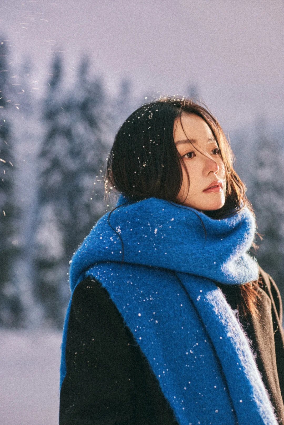 被拍成了日剧女主角 电影感写真我好爱❄️