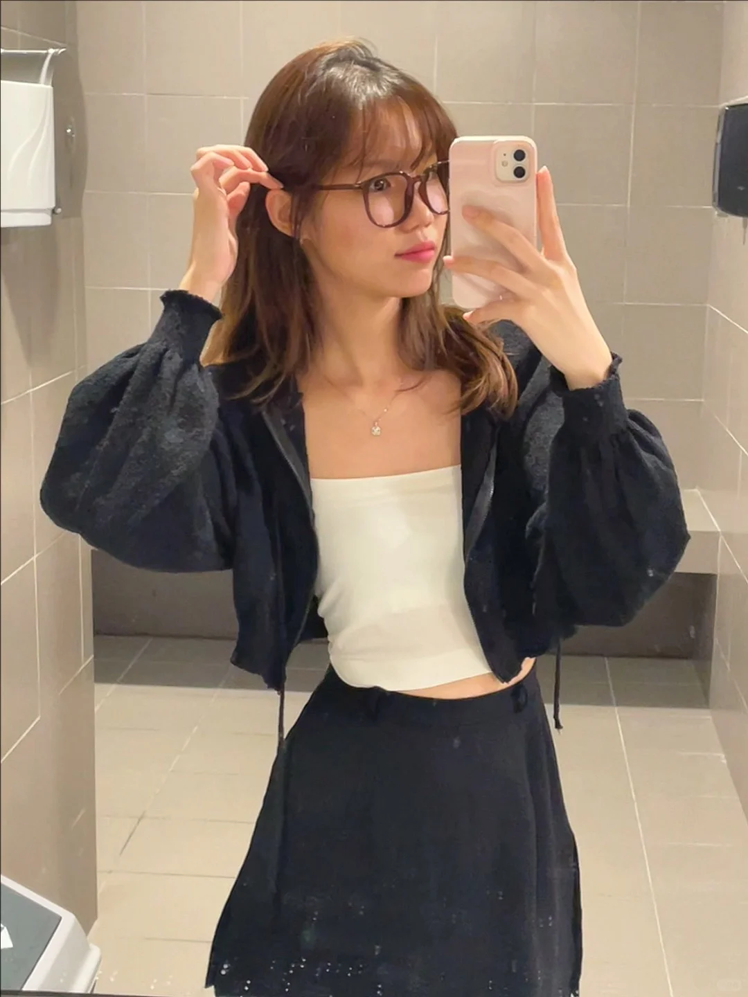 ??04女大学生ootd｜简约休闲