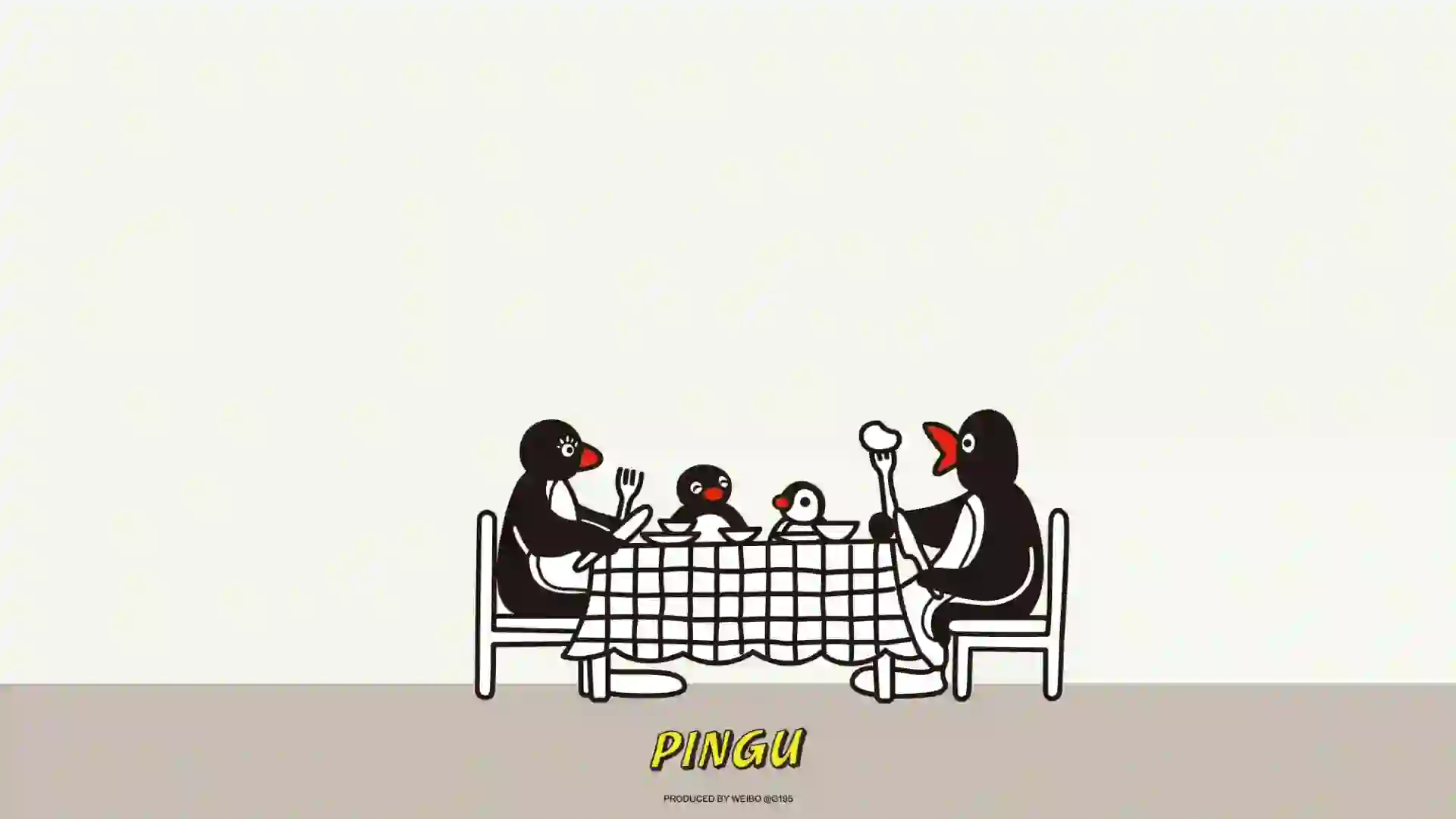 Pingu企鹅家族电脑壁纸（from G195壁纸）