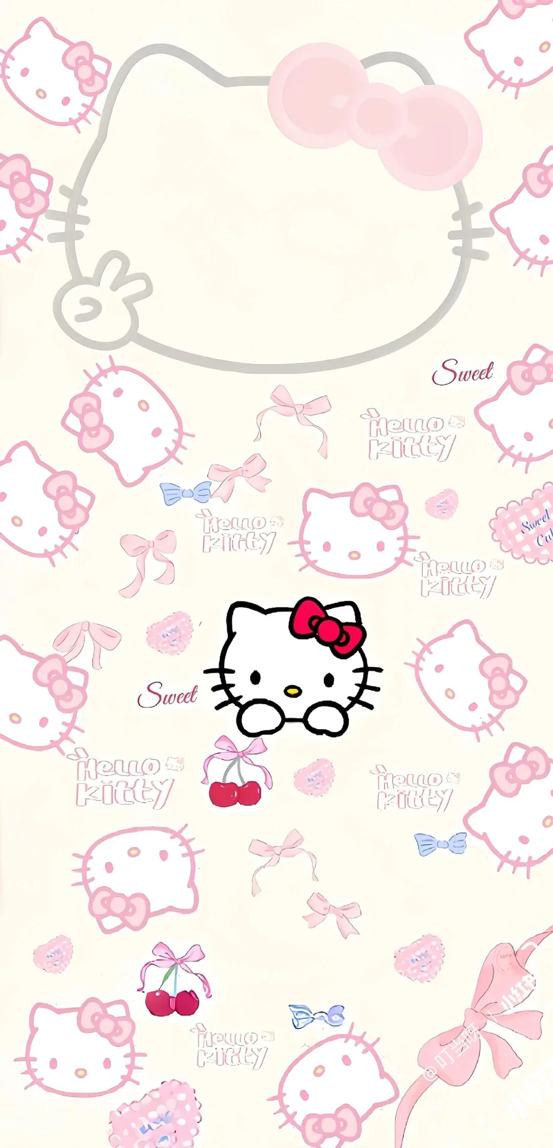 hello Kitty套图手机壁纸 高清无水印