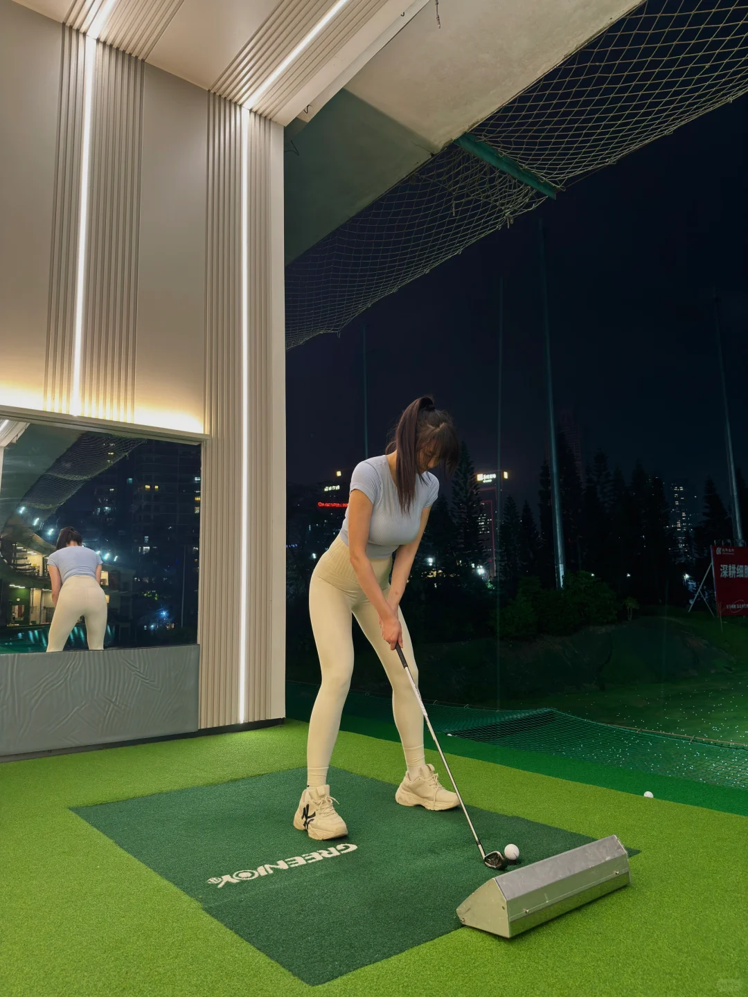 高尔夫是不是不太适合丰满的女生⛳️