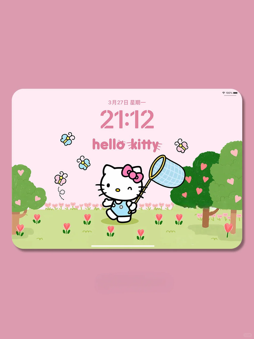 hellokitty游玩记｜平板壁纸||——