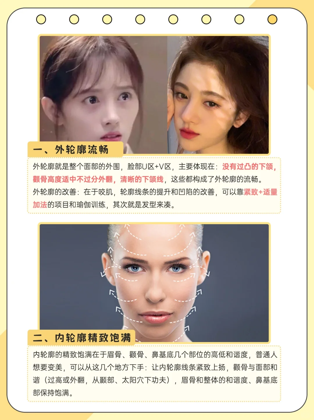 高级元气脸的4️⃣个特征&变美思路