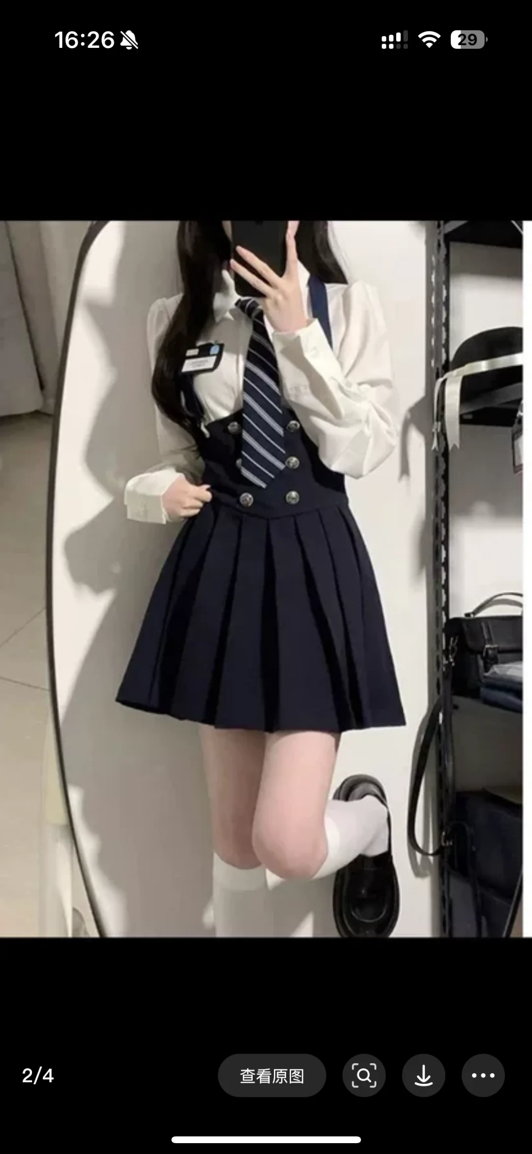 ➗ [五件套]短款西装JK制服套装裙女秋冬美