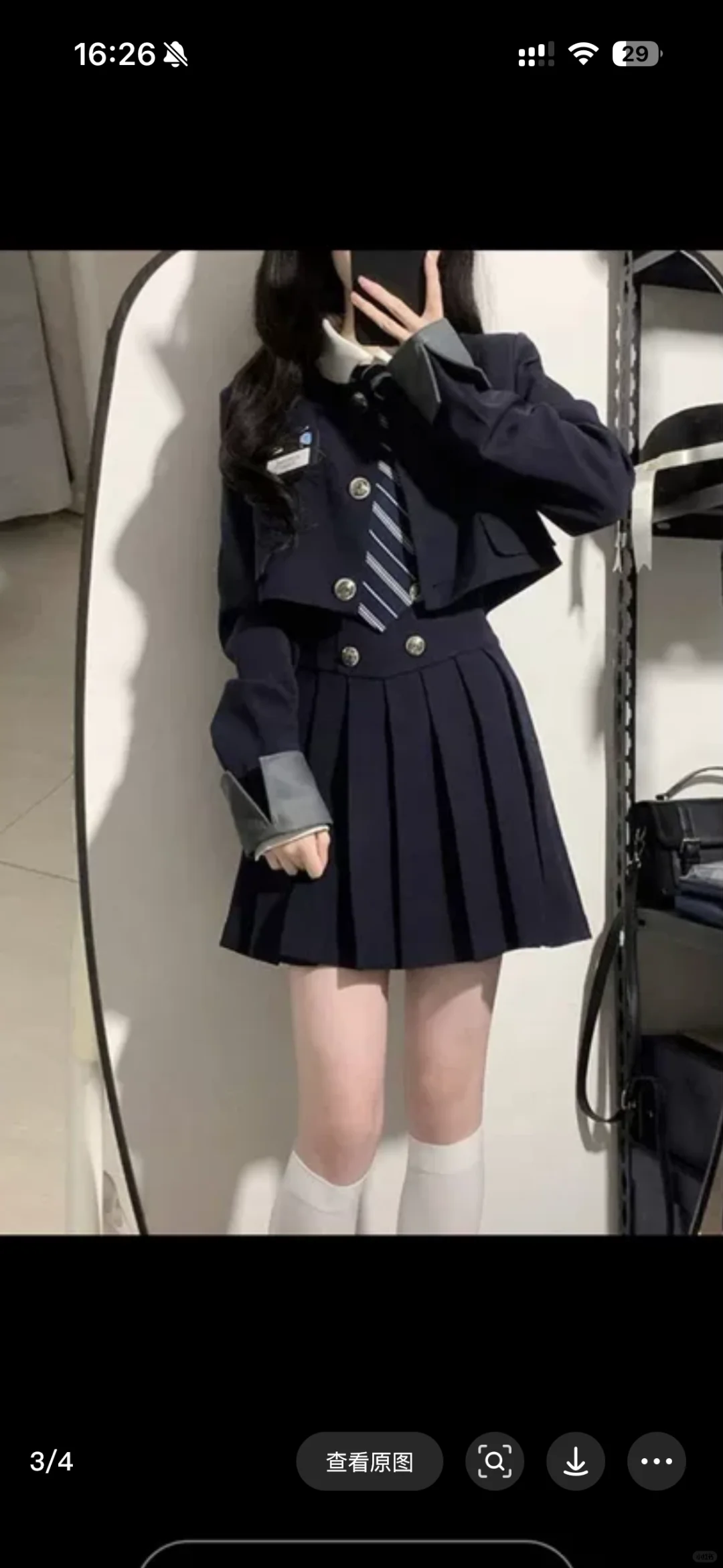 ➗ [五件套]短款西装JK制服套装裙女秋冬美