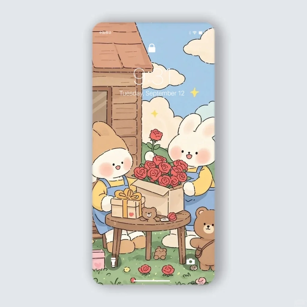 可爱小兔🐰壁纸🖼️