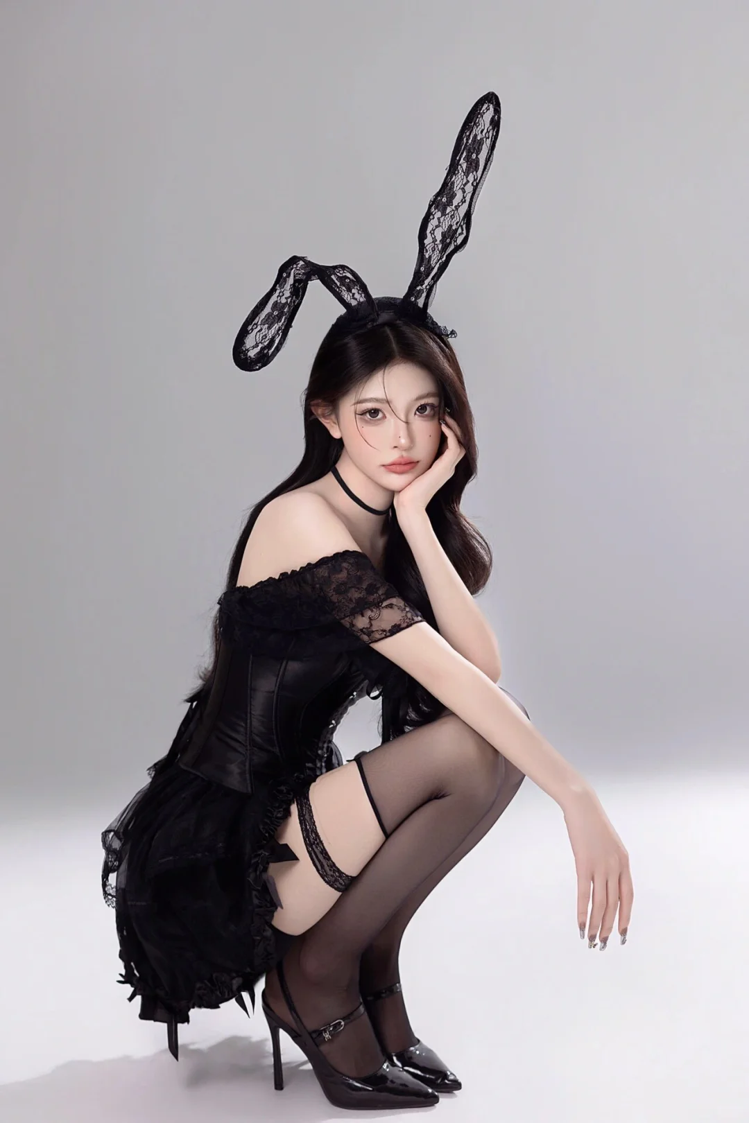 斩男更斩女的兔女郎🐰性感纯欲少女写真