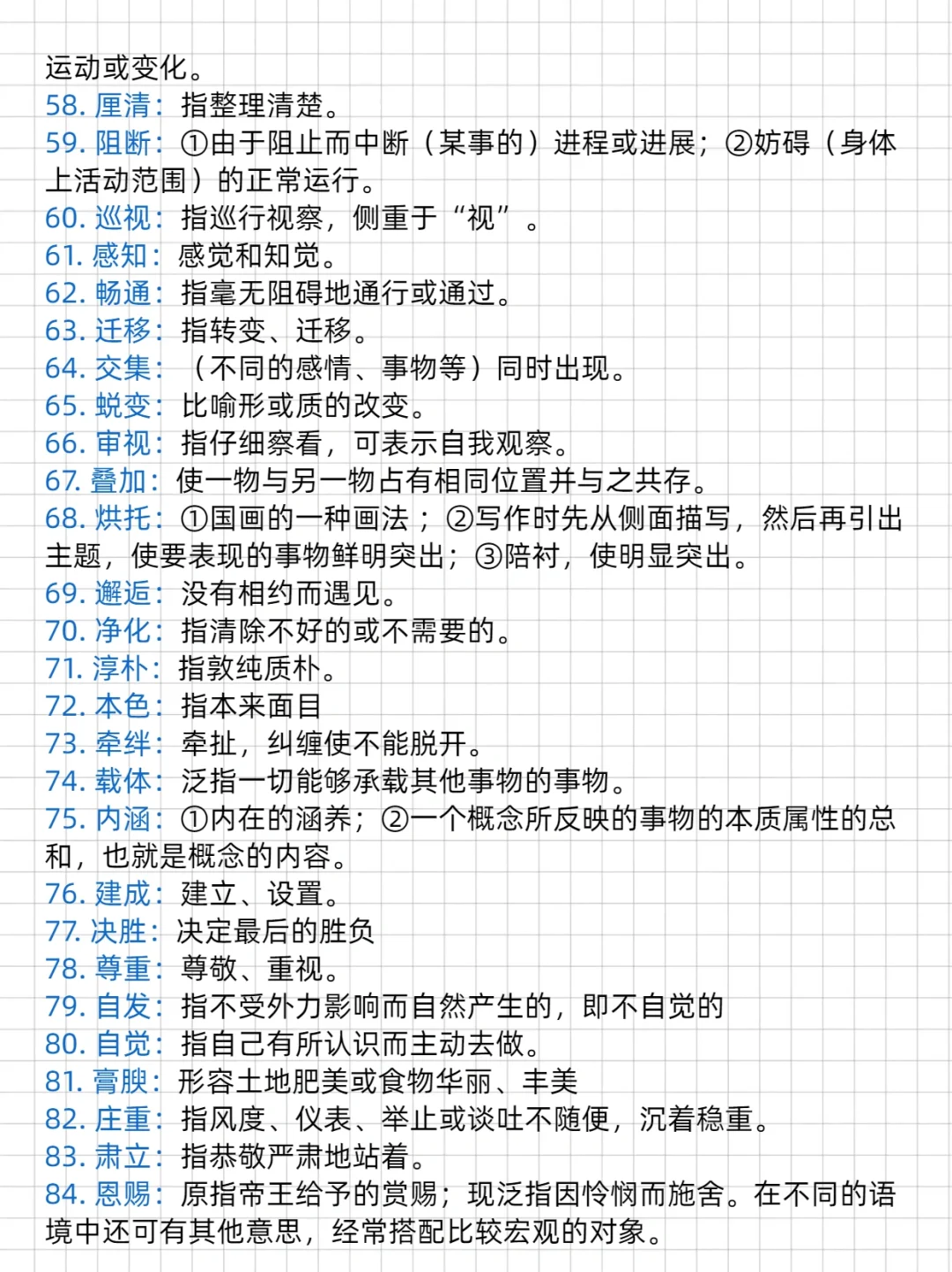 言语积累?高频成语115个