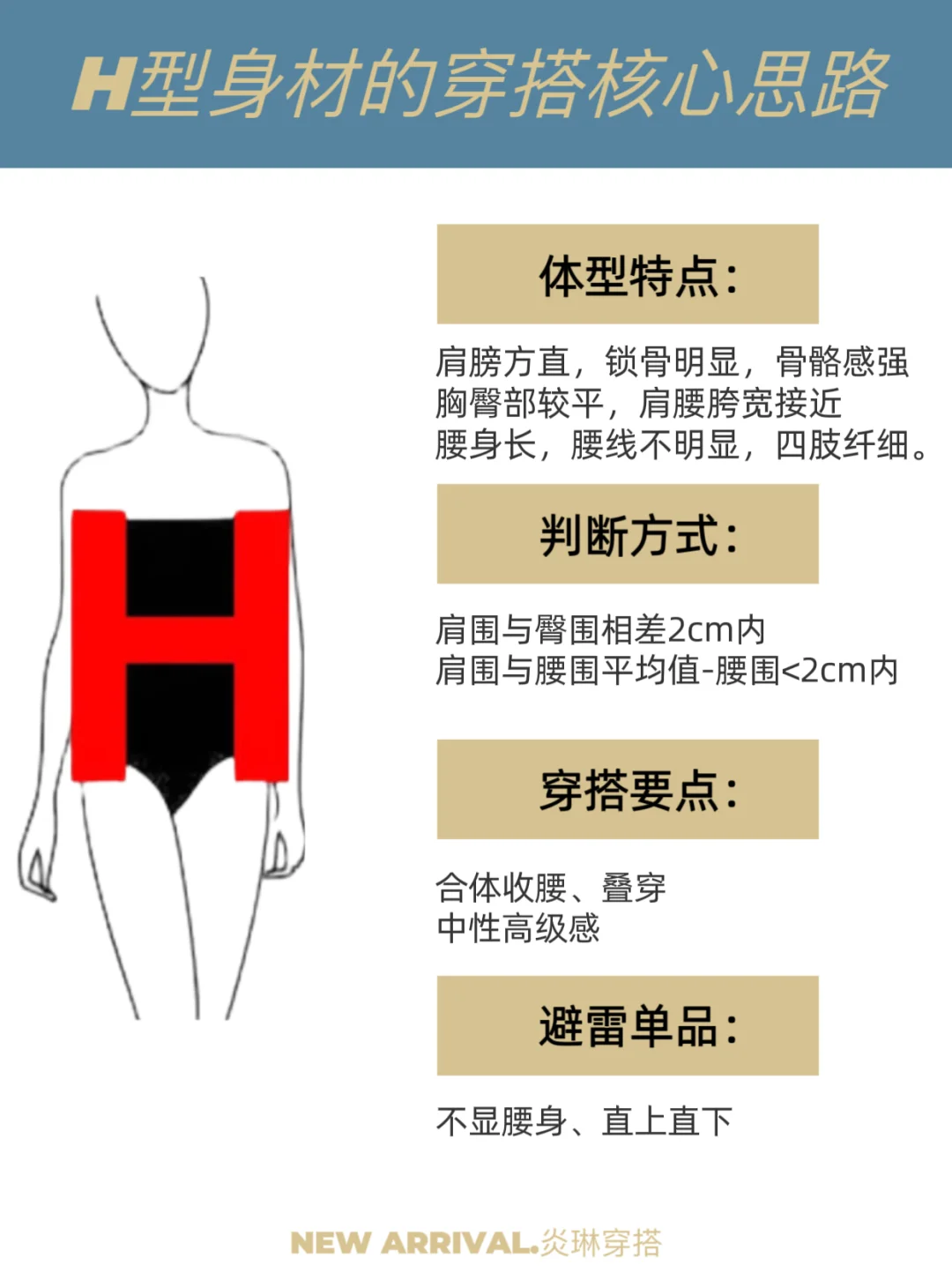 H型身材秋季穿衣指南｜看这一篇就够了