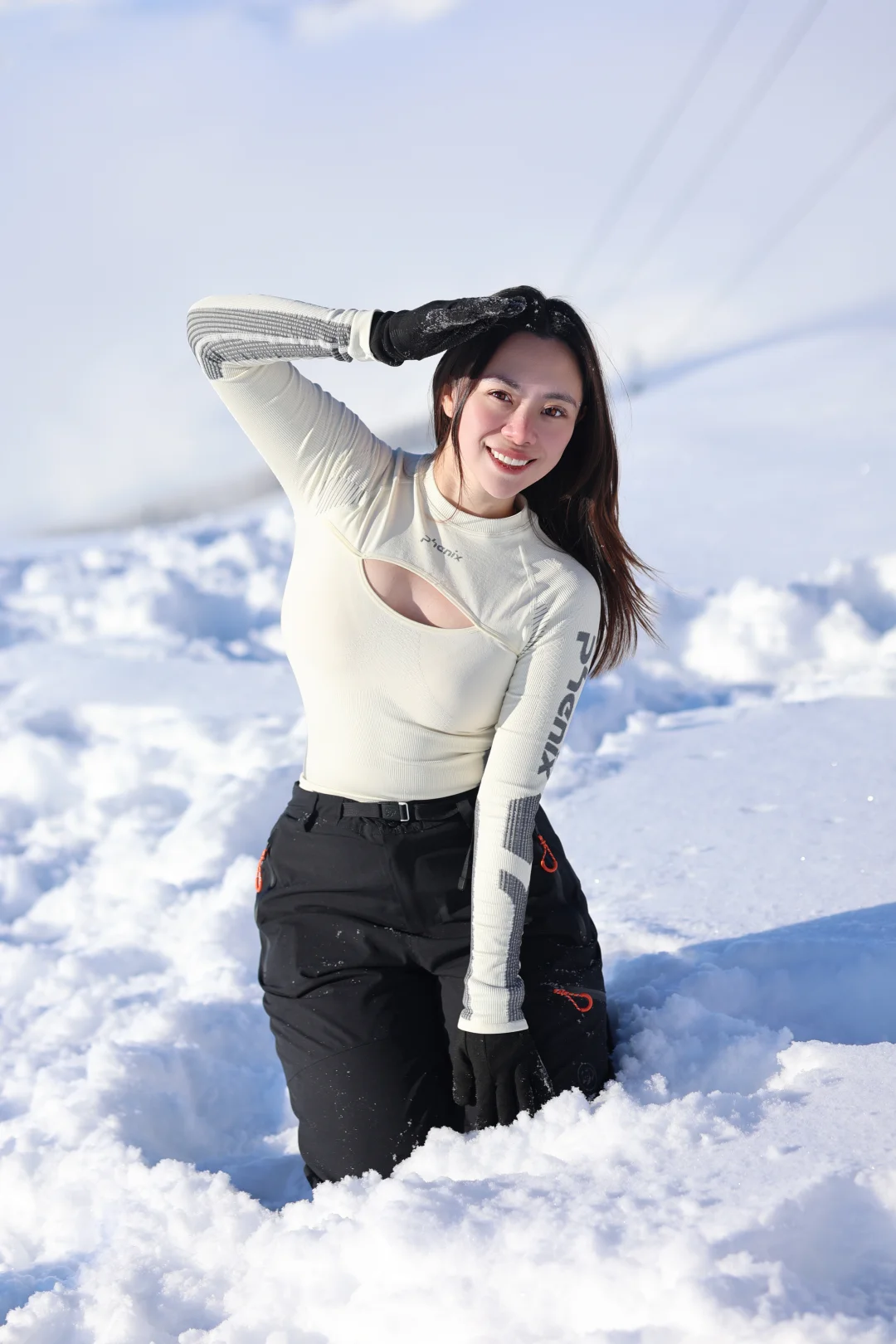 滑雪=多巴胺+内啡肽?运动的高能量女孩