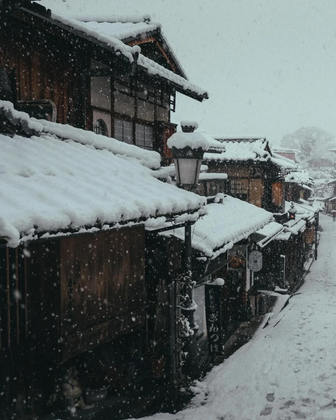 介绍100位摄影师（54）Shinagawa 雪中京都