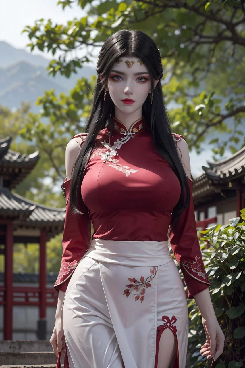 美杜莎女王穿旗袍好看吗