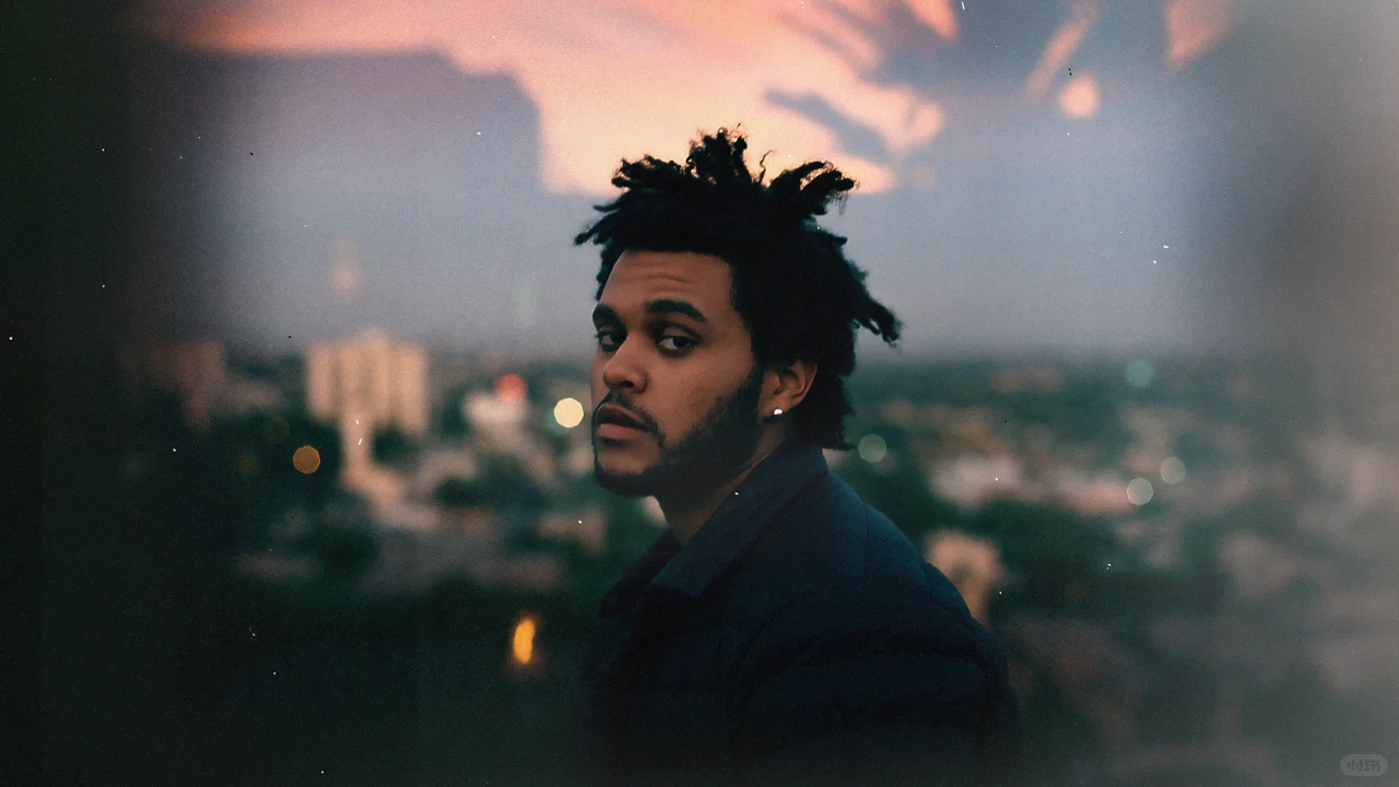 4K超清修复！The Weeknd AI扩展电脑壁纸