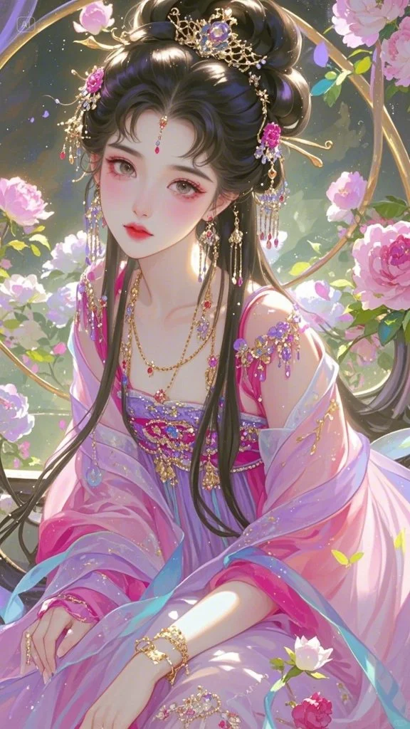 芙蓉不及美人妆，水殿风来珠翠香~