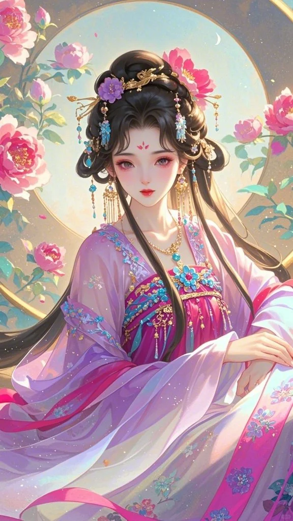 芙蓉不及美人妆，水殿风来珠翠香~