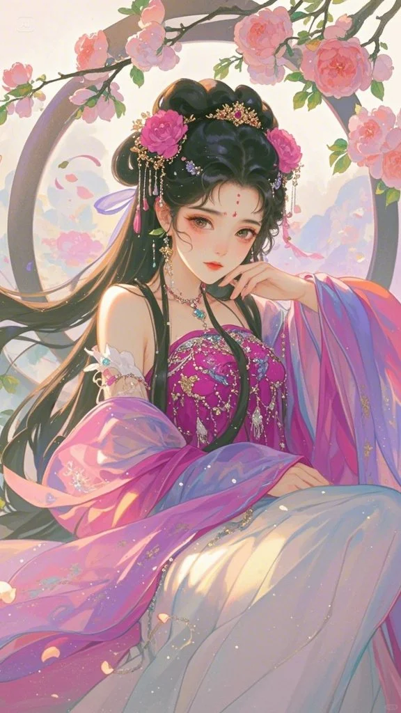 芙蓉不及美人妆，水殿风来珠翠香~