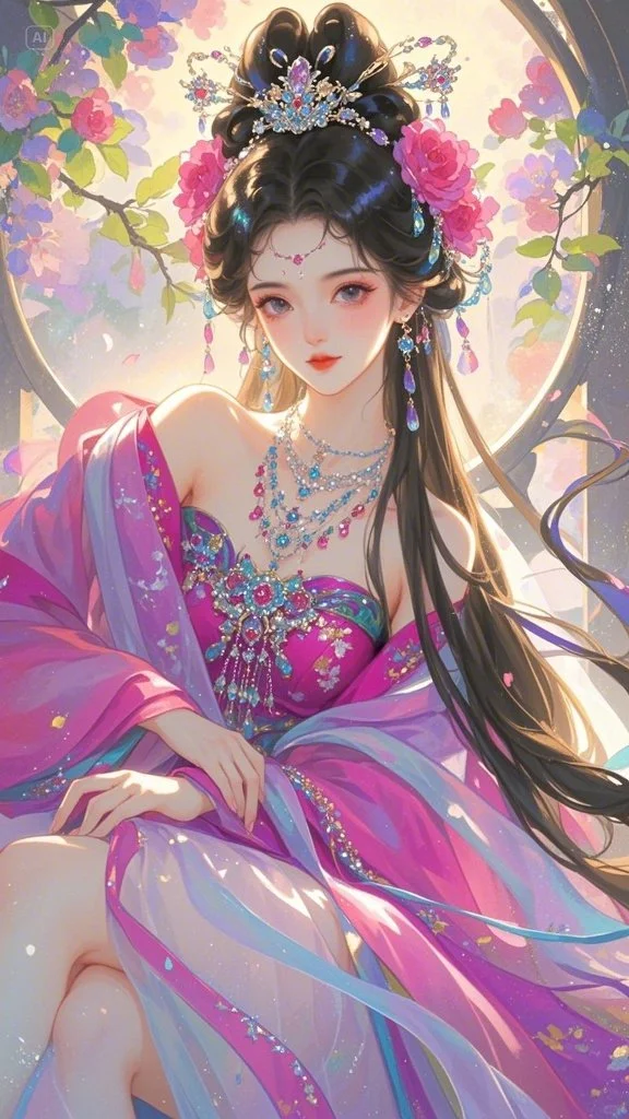 芙蓉不及美人妆，水殿风来珠翠香~