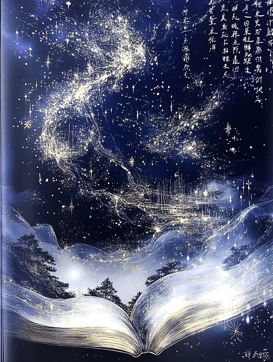 星夜梦语：诗意流淌在璀璨夜空下