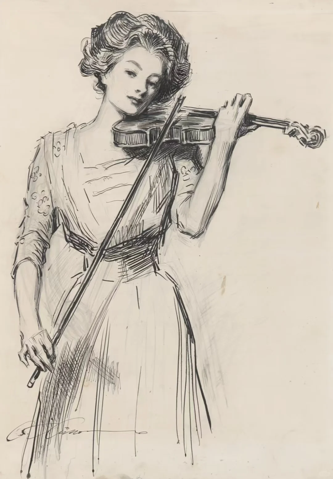 10’s style --吉普森少女（Gibson Girl）