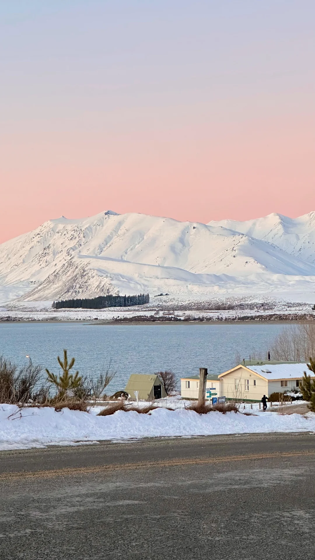 晚霞Tekapo