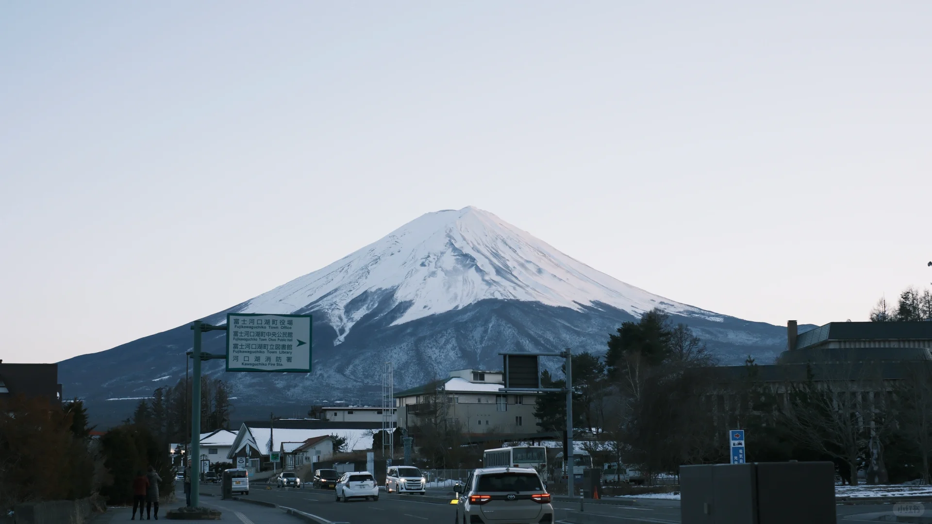 跟着手机壁纸来到了富士山下，我拍到了