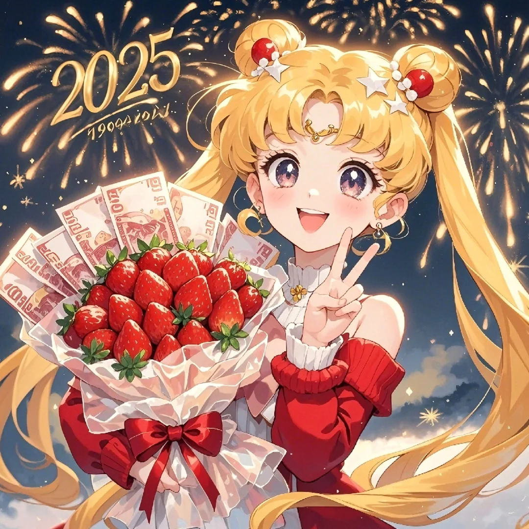 “莓”有烦恼❤️美少女新年头像