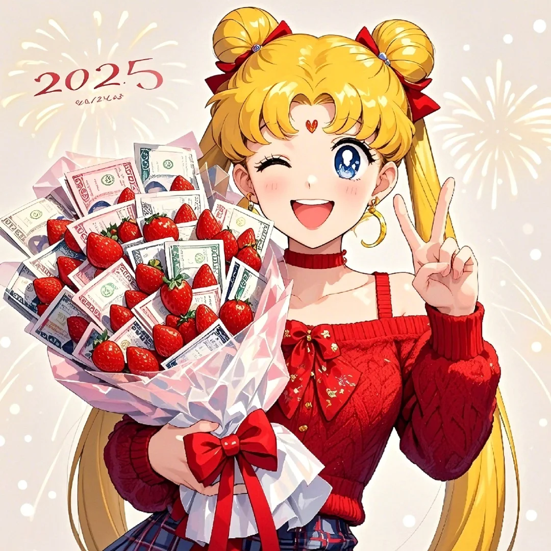 “莓”有烦恼❤️美少女新年头像