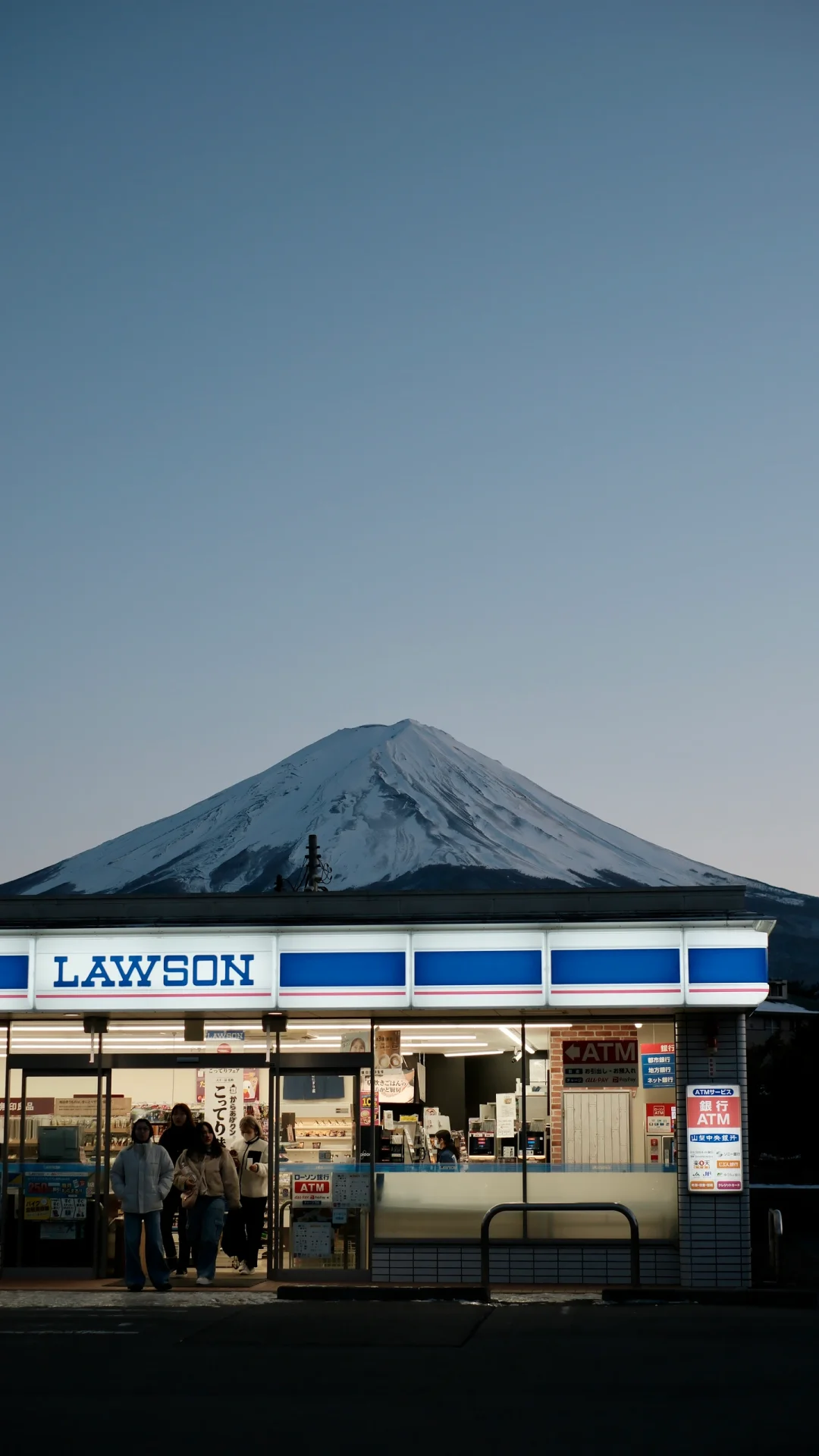 跟着手机壁纸来到了富士山下，我拍到了