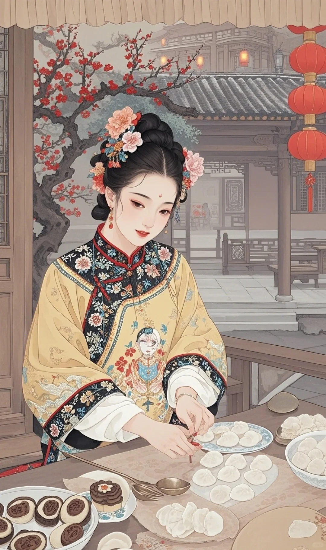 绝爱这画风，得此贤妻，夫复何求