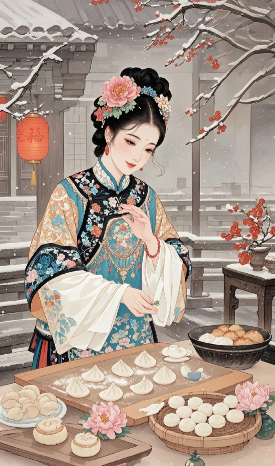 绝爱这画风，得此贤妻，夫复何求