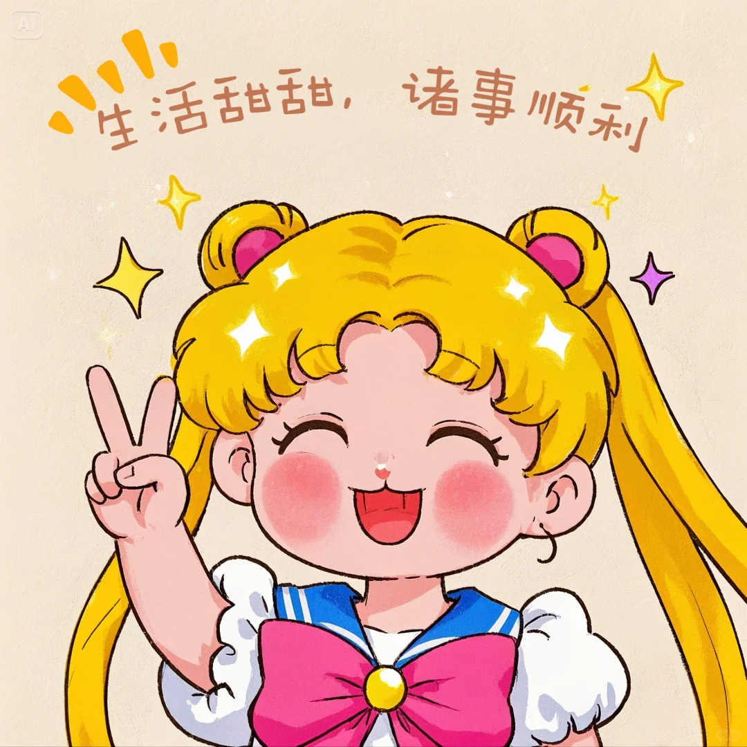 可爱美少女头像💕申请成为你2025新年头像