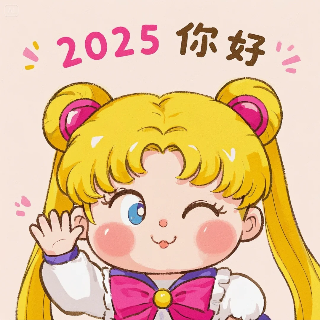 可爱美少女头像?申请成为你2025新年头像