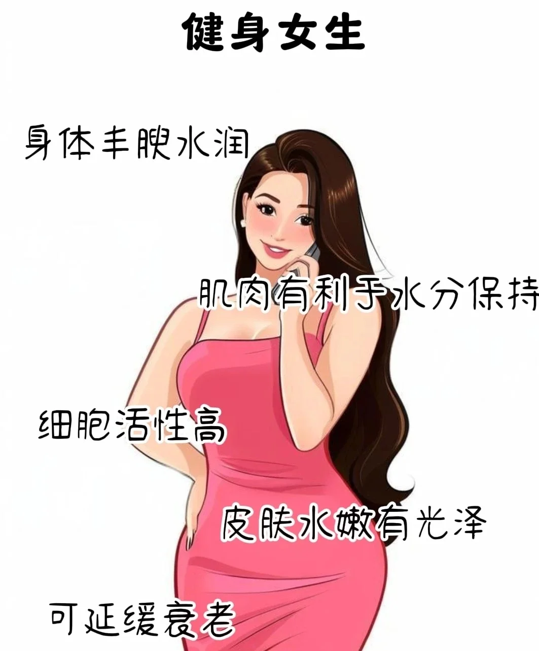 自然女生vs健身女生，臀部差别有多大？