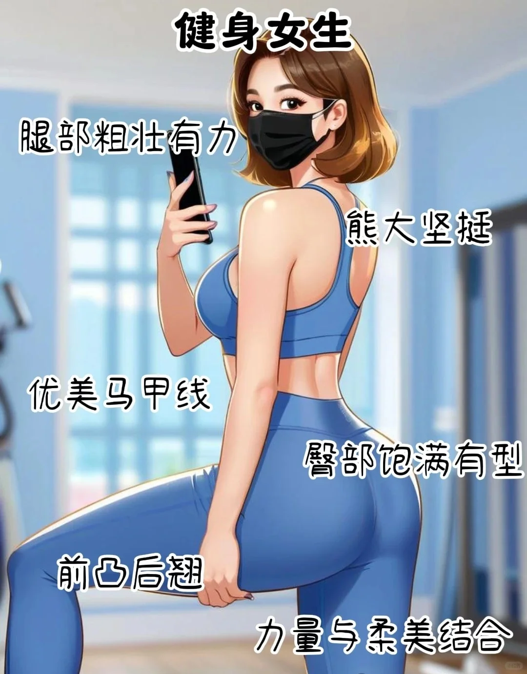 自然女生vs健身女生，臀部差别有多大？