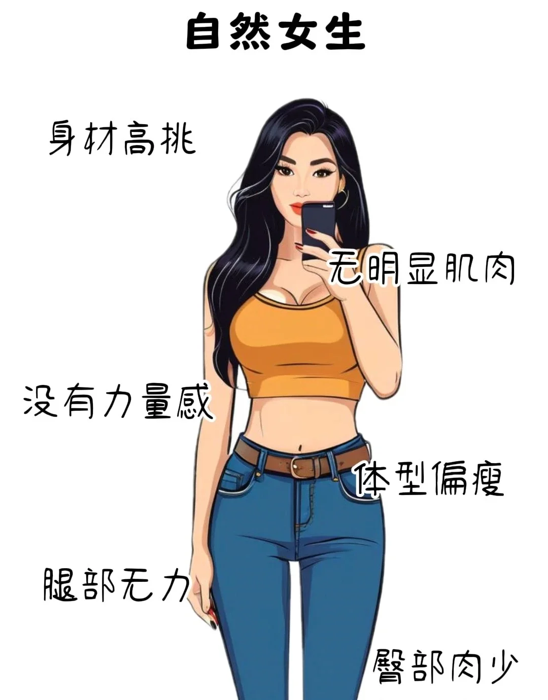 自然女生vs健身女生，臀部差别有多大？