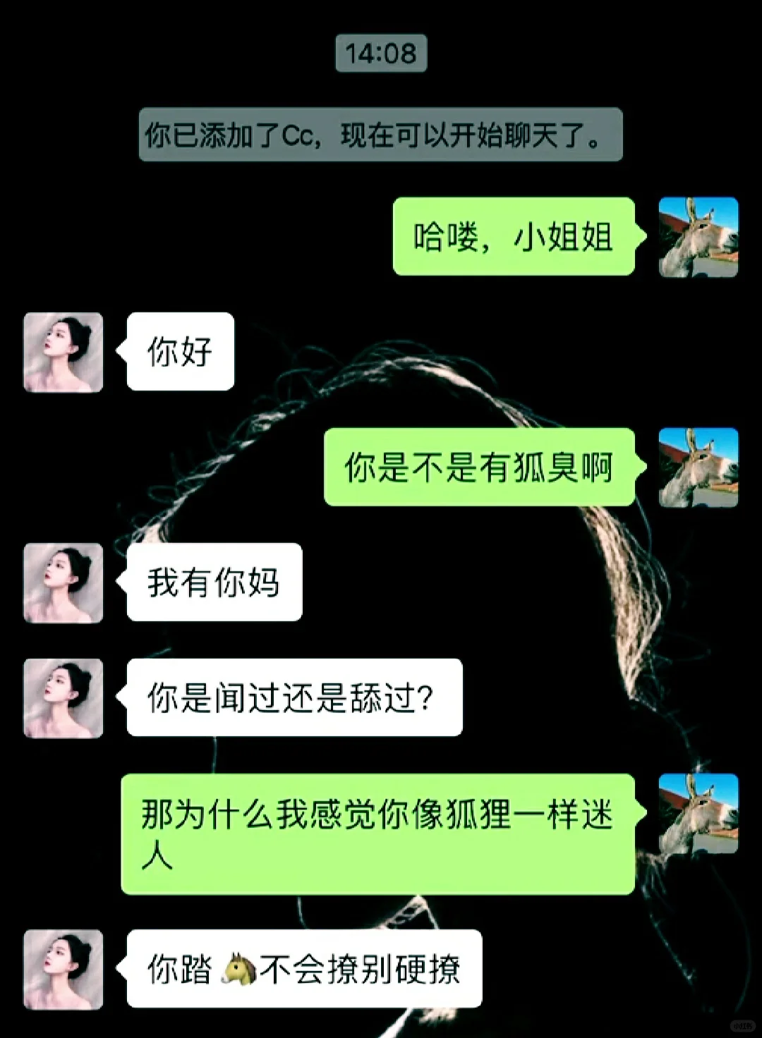 不会撩也要硬撩?️