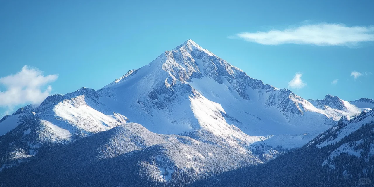 MJ生图之雪山之巅