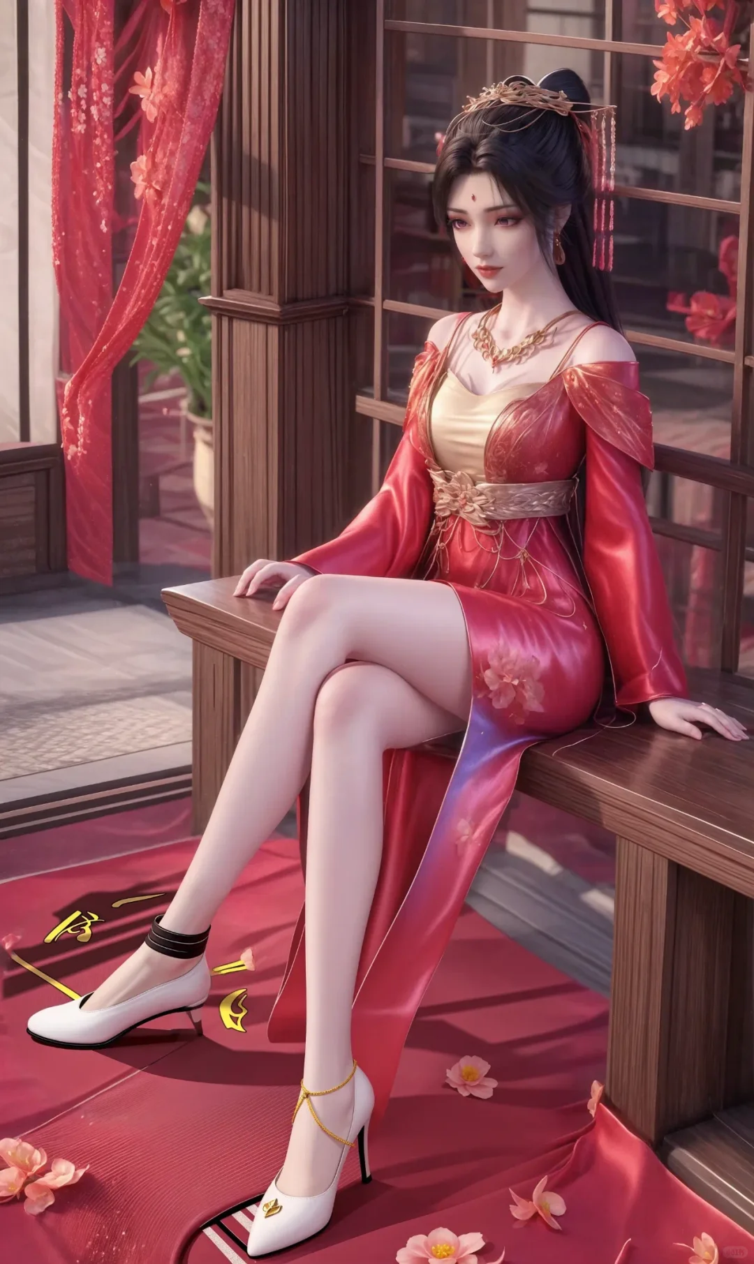 女神完美世界 月婵 最美仙子