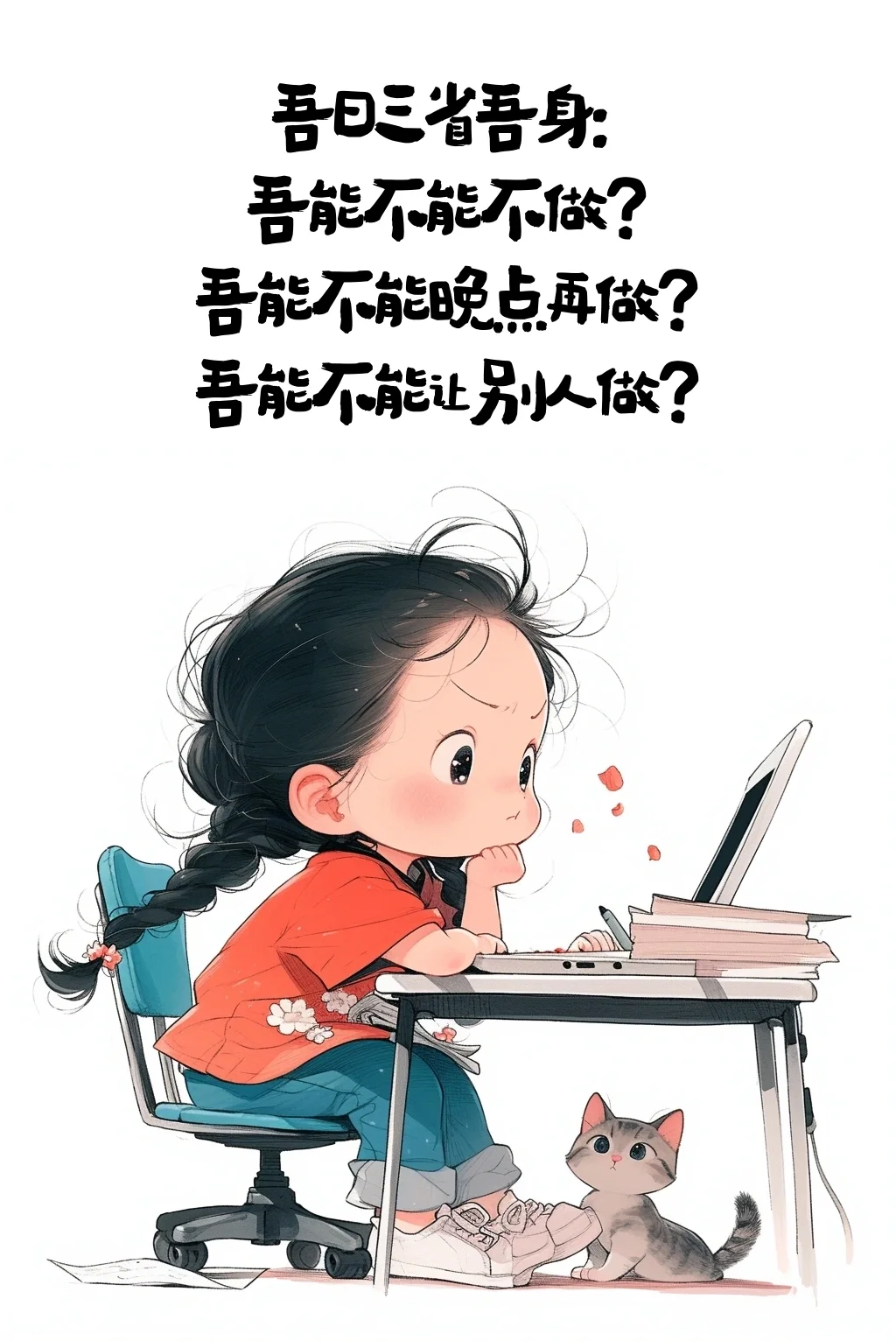 ?吾日三省吾身：