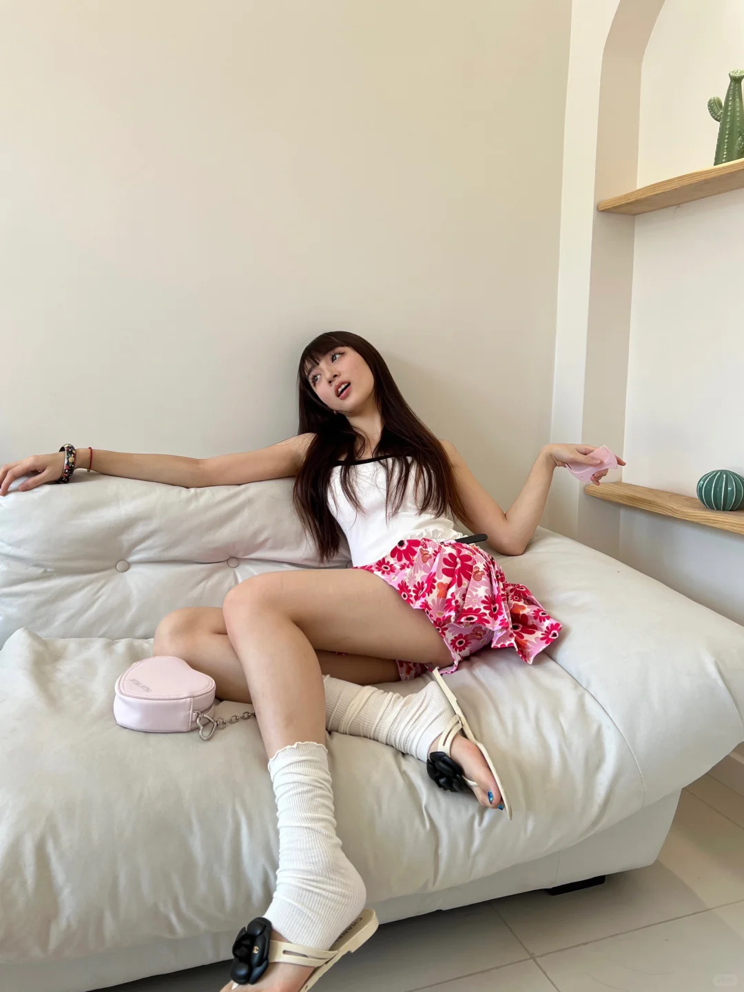 适合夏天穿的袜套| 快来看啊美女配美袜