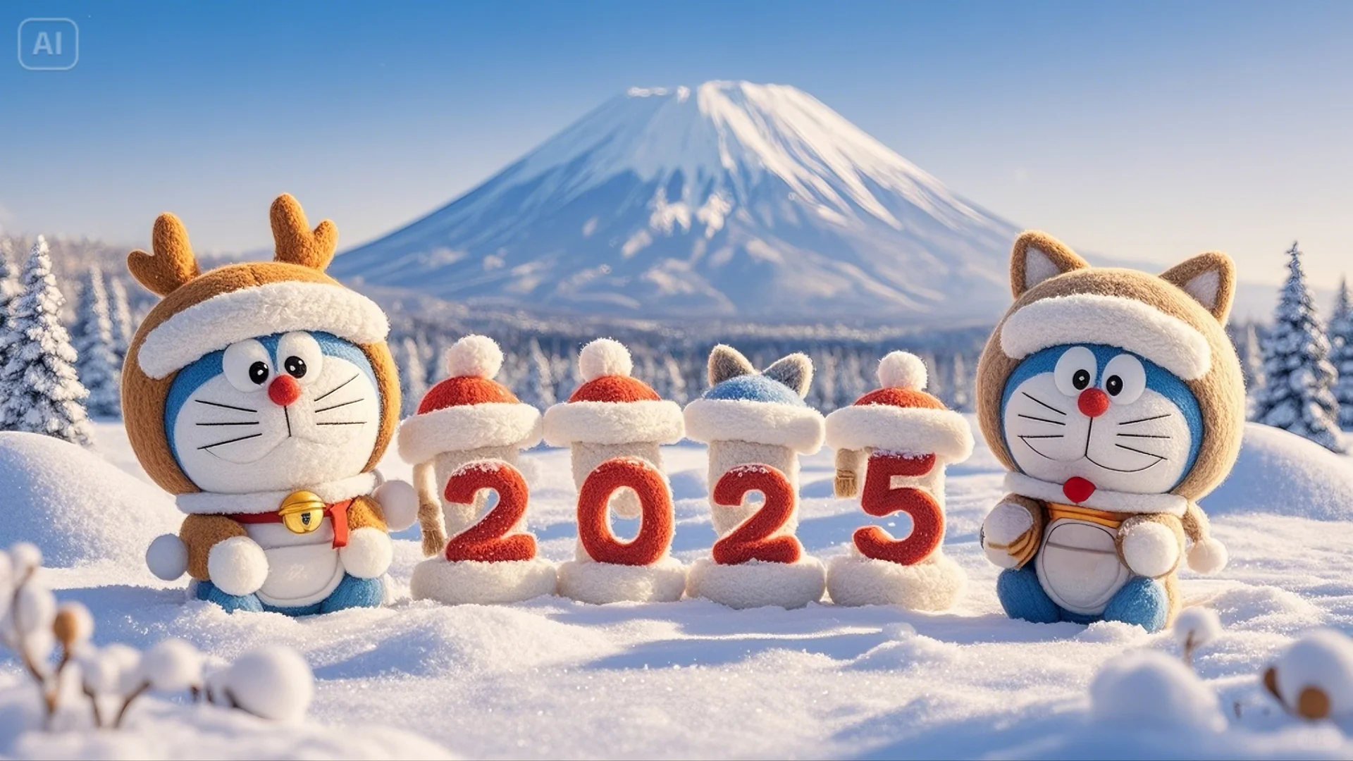 2025哆啦A梦叮当猫电脑/平板壁纸