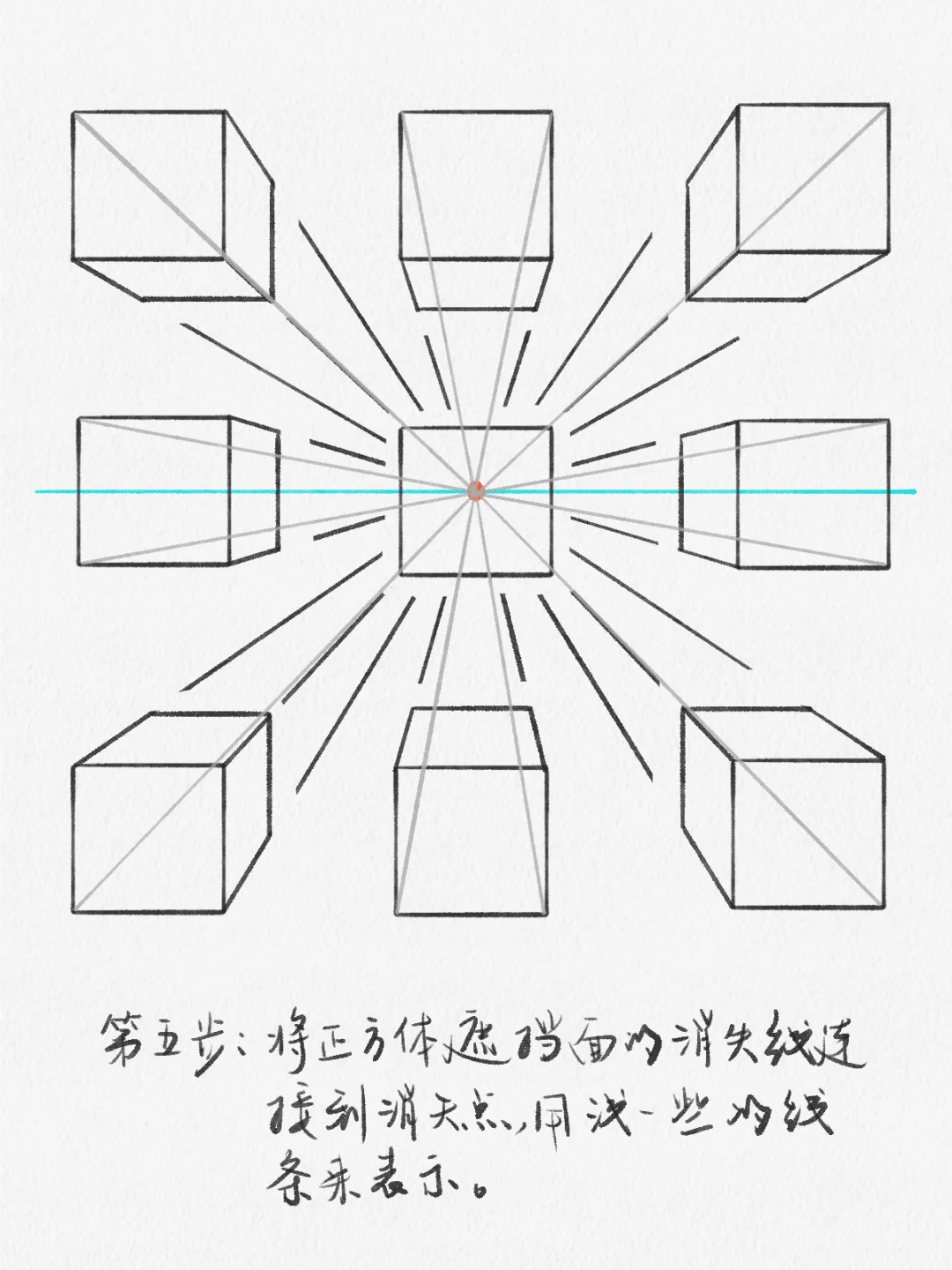 03 一点透视筑基：你必须要练的基础方体