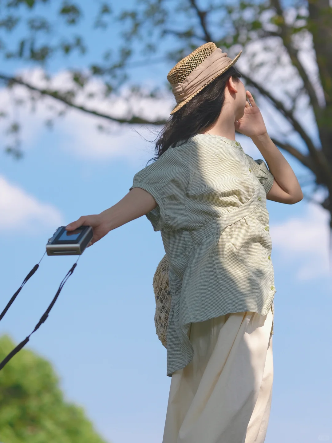 ?不露脸氛围感拍照｜风中有初夏的气息了