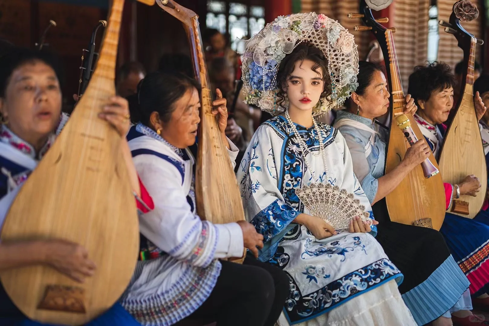 🔥她不是外国人，是我们的少数民族美少女